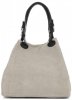 Bőr táska shopper bag Vittoria Gotti bézs V90047CH